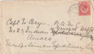 1918 SOUTH AFRICA (NATAL) - MESOPOTAMIA (IRAQ)..