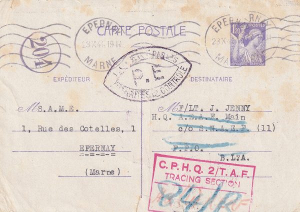 1944 FRANCE…LIBERATION & TACTICAL AIR FORCE..