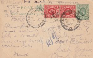 1916 EAST AFRICA (KENYA) - SOUTH AFRICA..