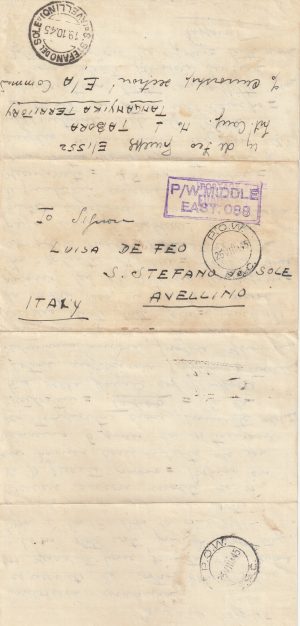 1945 TANGANYIKA - ITALY…POLISH EVACUEE CAMP