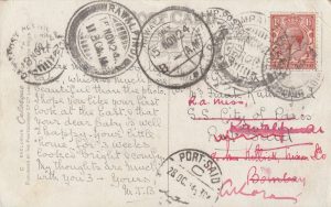 1924 G.B. - EGYPT - INDIA..N.W.P. CAMP No 2…