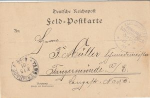 1901 CHINA (BOXER WAR) - GERMANY..GERMAN MARINE FORCES..