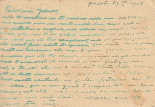 1943 ITALY…OCCUPATION OF DALMATIA  to POW.. [23181] - Image 2