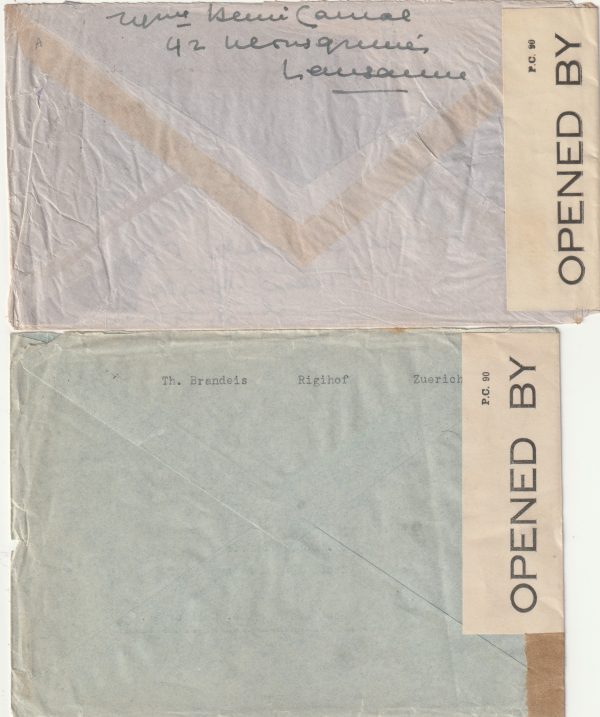 1941  SWITZERLAND - USA..CENSORED IN BERMUDA.. [23189] - Image 2