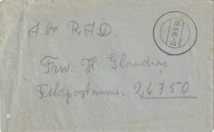 1943 LATVIA - GERMANY…WW2 LATVIAN VOLUNTEER WORKER..