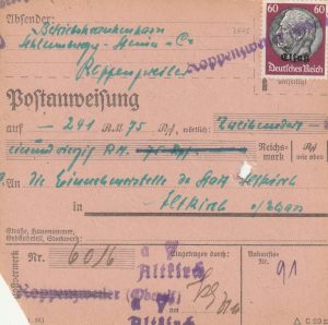 1940 GERMANY…OCCUPATION ALSACE & LORRAINE..