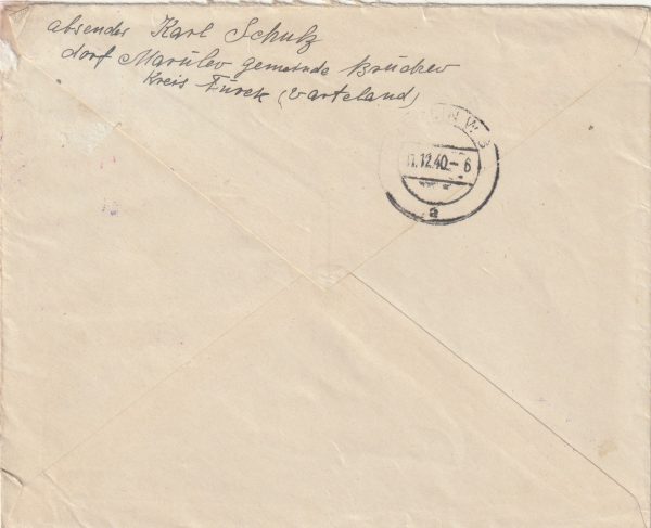1940 POLAND - GERMANY..WARTHELAND REGION of OCCUPIED POLAND.. [23211] - Image 2