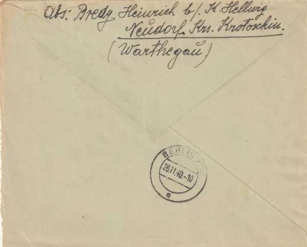 1940 POLAND - GERMANY..WARTHELAND REGION of OCCUPIED POLAND.. [23213] - Image 2