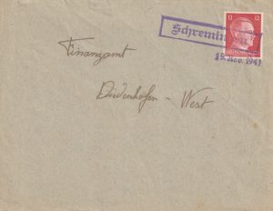 1941  FRANCE …GERMAN OCCUPATION LORRAINE REGION..