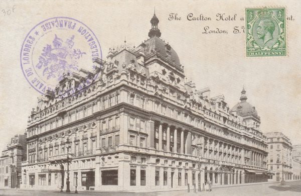 1914  GB …FRENCH NAVAL DELEGATION TO LONDON..