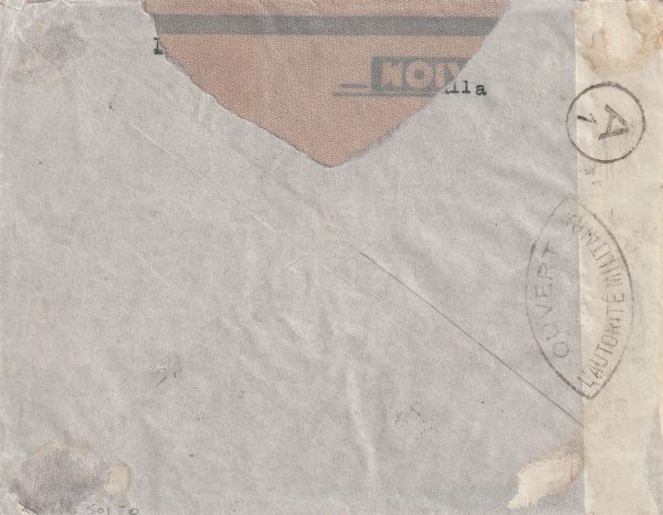 1939 FRENCH COLONIES (DJIBOUTI) - BELGIUM.. [23230] - Image 2