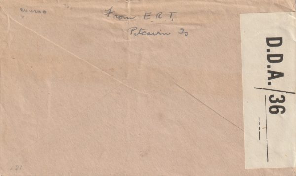 1944 PITCAIRN Is. - AUSTRALIA..CENSORED.. [23236] - Image 2