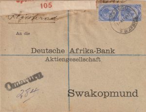 1917  SOUTH WEST AFRICA..WW1