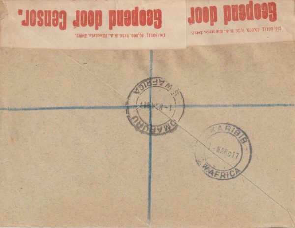 1917  SOUTH WEST AFRICA..WW1 [23237] - Image 2