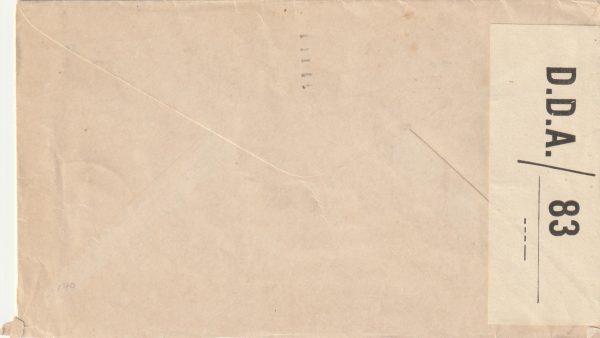 1944 NEW ZEALAND - PITCAIRN Is..WW2 CENSORED.. [23241] - Image 2