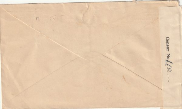 1941 NORTHERN RHODESIA - USA..WW2 CENSORED.. [23249] - Image 2