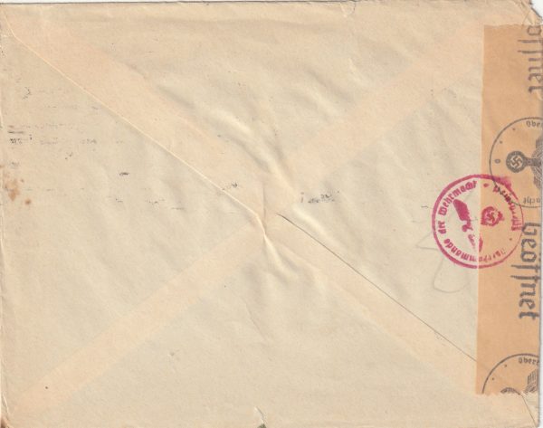 1942 NORWAY - SWEDEN..WW2 WAGONS-LITS/COOKS.. [23280] - Image 2