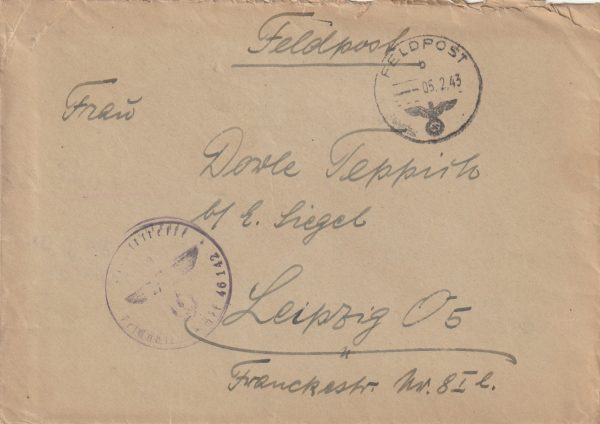 1943 NORWAY…GERMAN OCCUP. ORG. TODT...