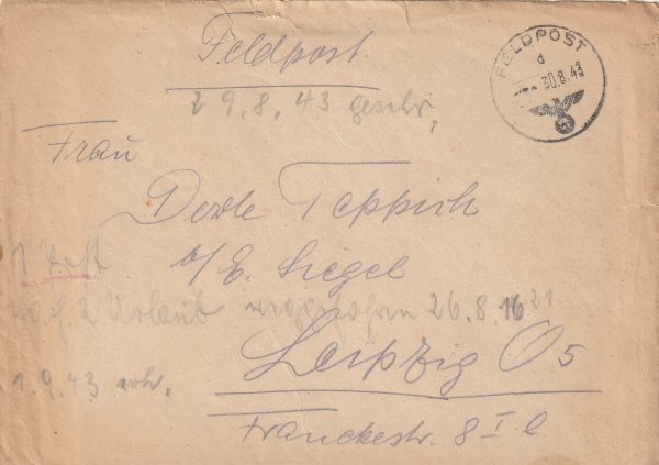 1943 NORWAY…GERMAN OCCUP. ORG. TODT...