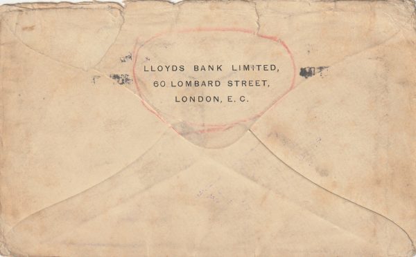 1914 GB - RUSSIA..WW1 UNDELIVERABLE & HELD UNTIL 1920.. [23295] - Image 2