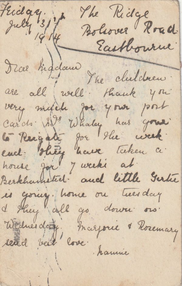 1914 GB - BOHEMIA..UNDELIVERABLE WARTIME MAIL.. [23296] - Image 2
