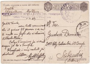 ITALY [WW2 MILITARY PROPAGANDA CARD]