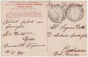 ITALY [WW1 MILITARY PROPAGANDA CARD]