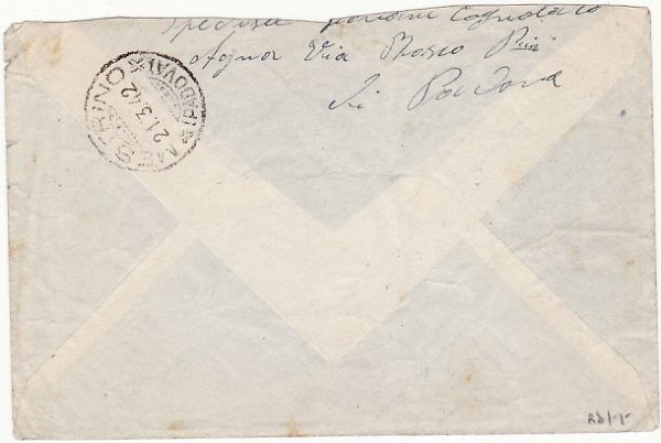 1941 ITALY - LIBYA …WW2 NORTH AFRICA RETURN TO SENDER..... [18631] - Image 2