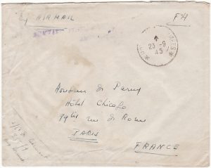 INDIA/INDO-CHINE-FRANCE [CORPS EXPEDITIONNAIRE FRANCAISE d'EXTREME ORIENT]