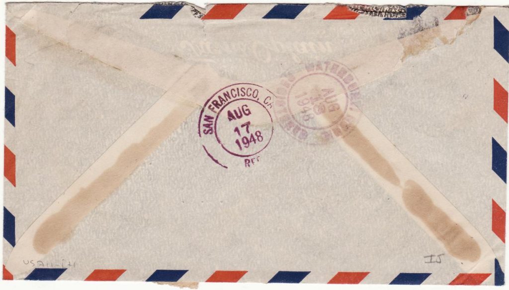 registerd airmail