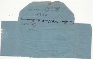 NEW ZEALAND-NEW CALEDONIA..WW2 FOLDED TELEGRAM FORMS to 2nd N.Z.E.F. SOLDIER...