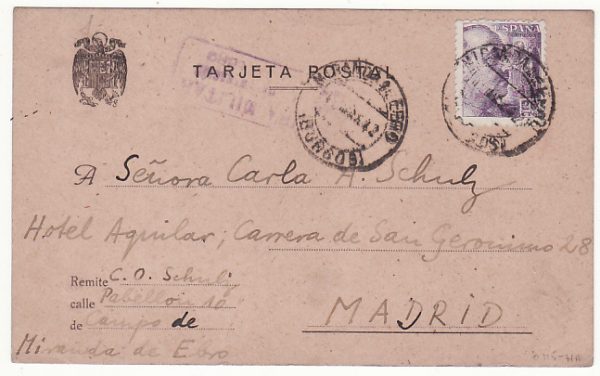 SPAIN…WW2 EX INTERNATIIONAL VOLUNTEER in SPANISH CIVIL WAR…