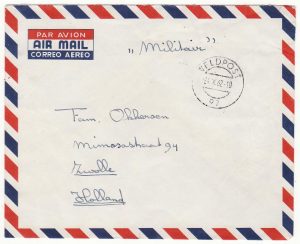 WEST NEW GUINEA - NETHERLANDS…1962 DUTCH MILITARY MAIL . ...